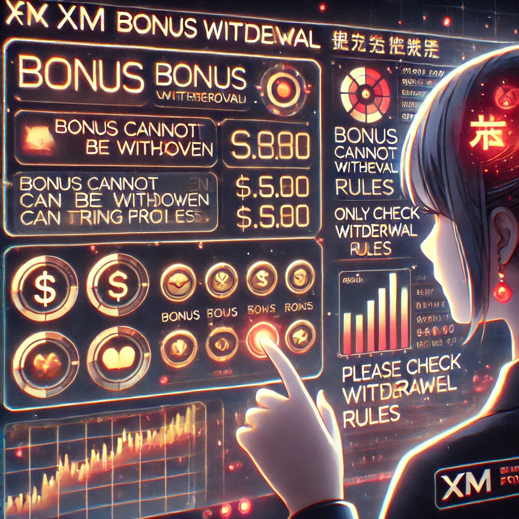 XM ボーナス 出金