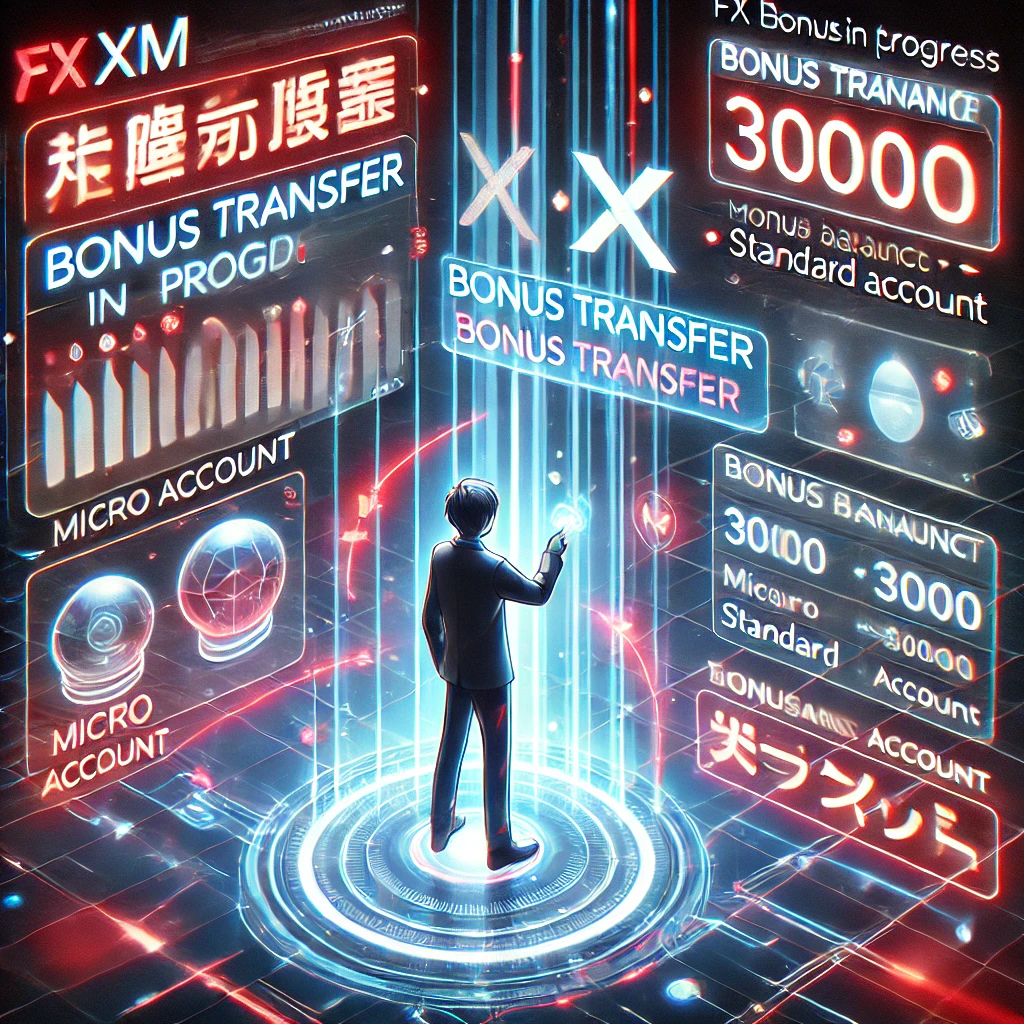 XM ボーナス 移動