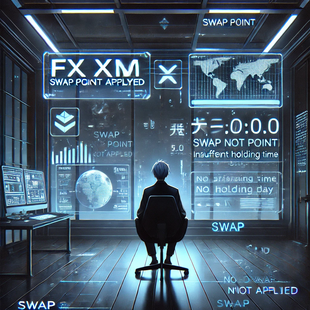 XM スワップポイント つかない