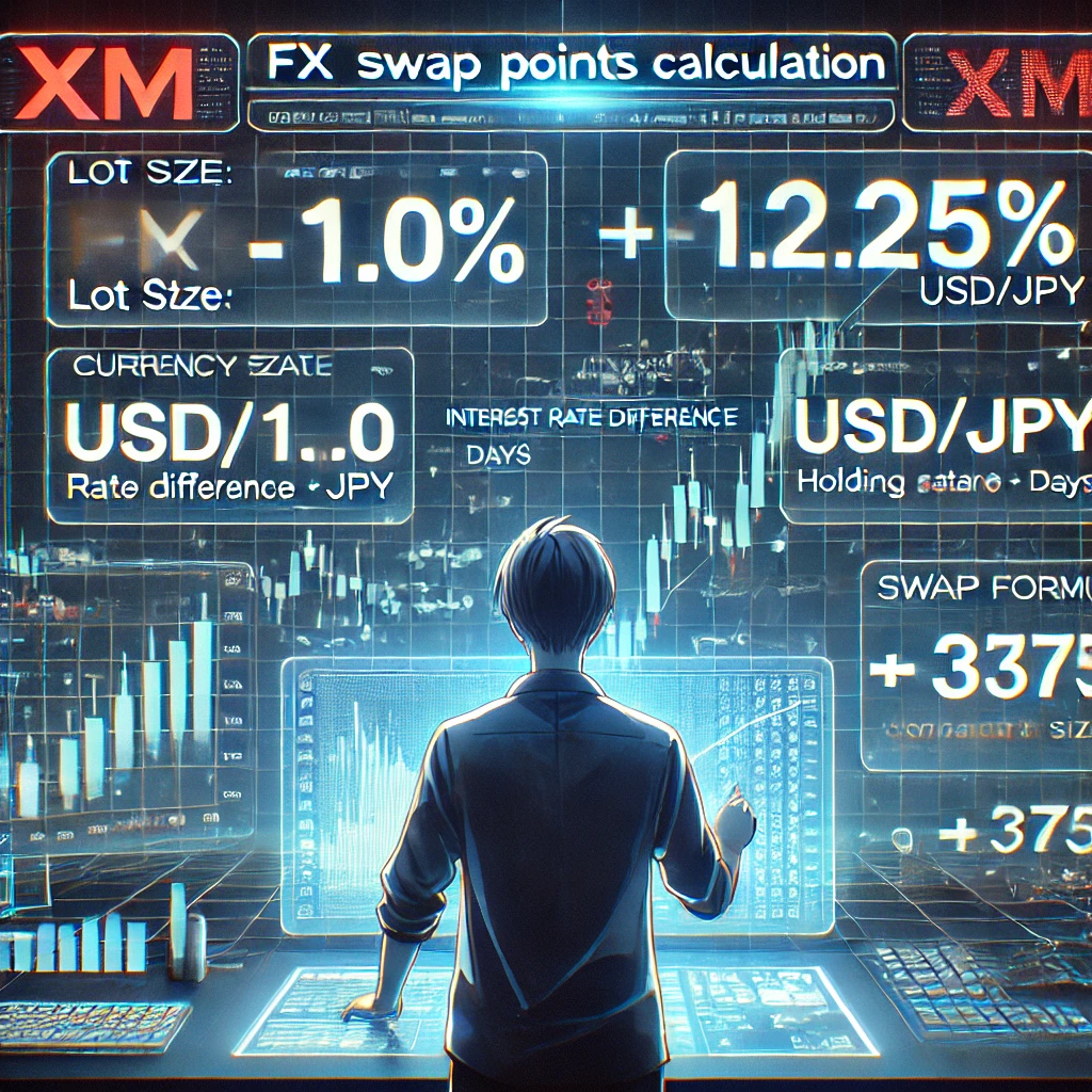 XM スワップポイント 計算